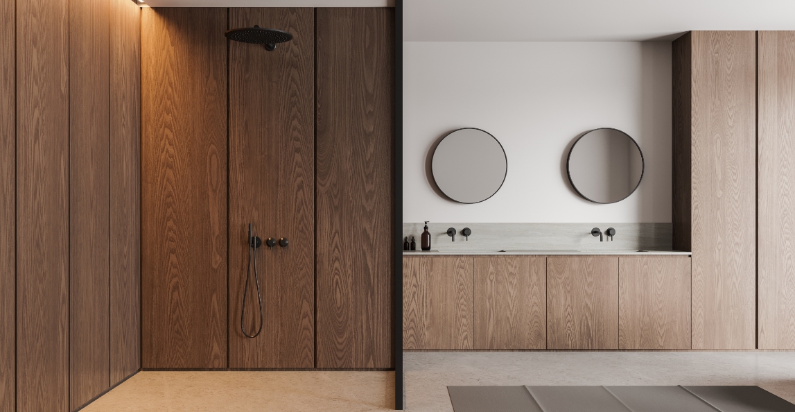 Luxury Veneer Cabinetry Banner